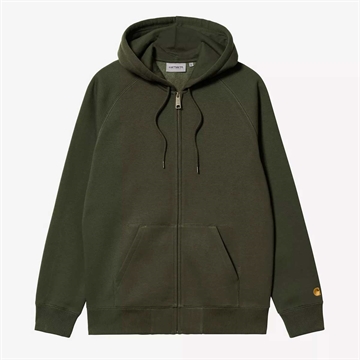 Carhartt WIP Hooded Chase Jacket Olive / Gold